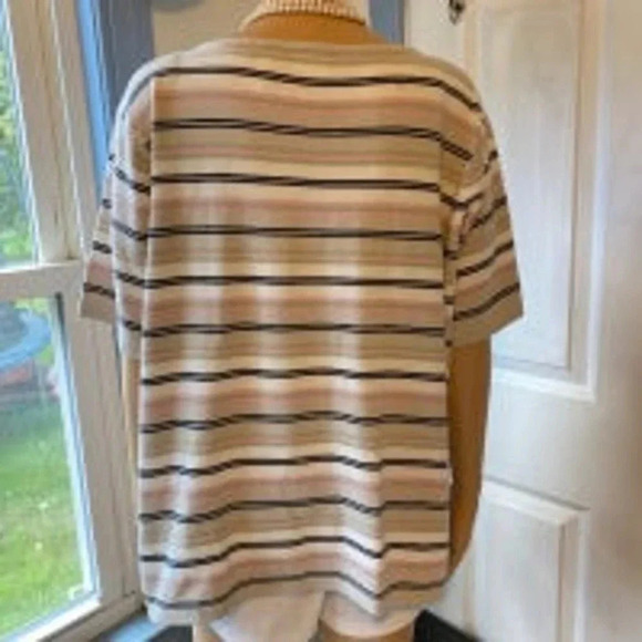 Villager Signature Liz Claiborne Casual Beach Summer Top Women Plus Size 1/1X - Picture 4 of 5